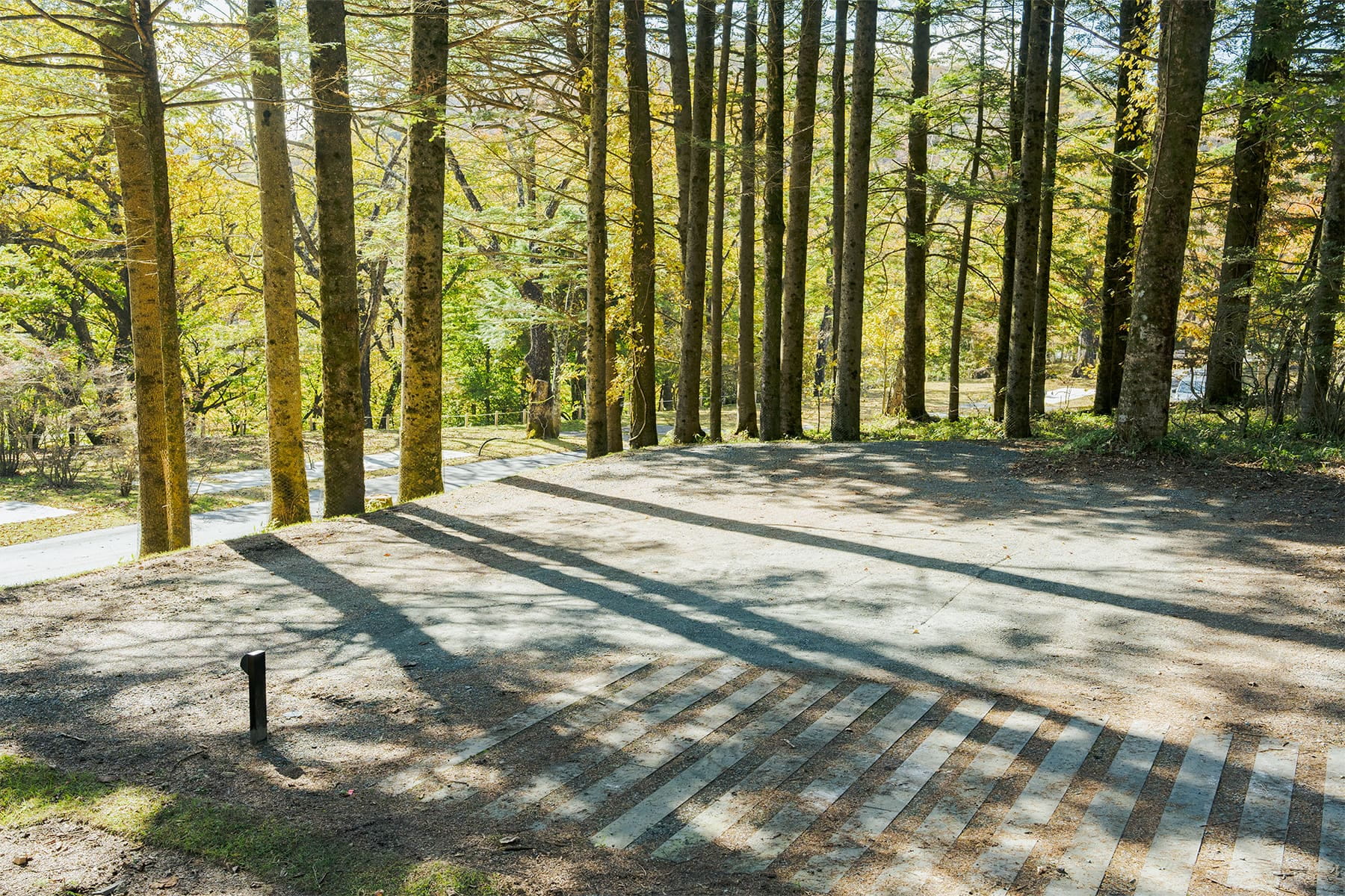 電源付き区画サイト