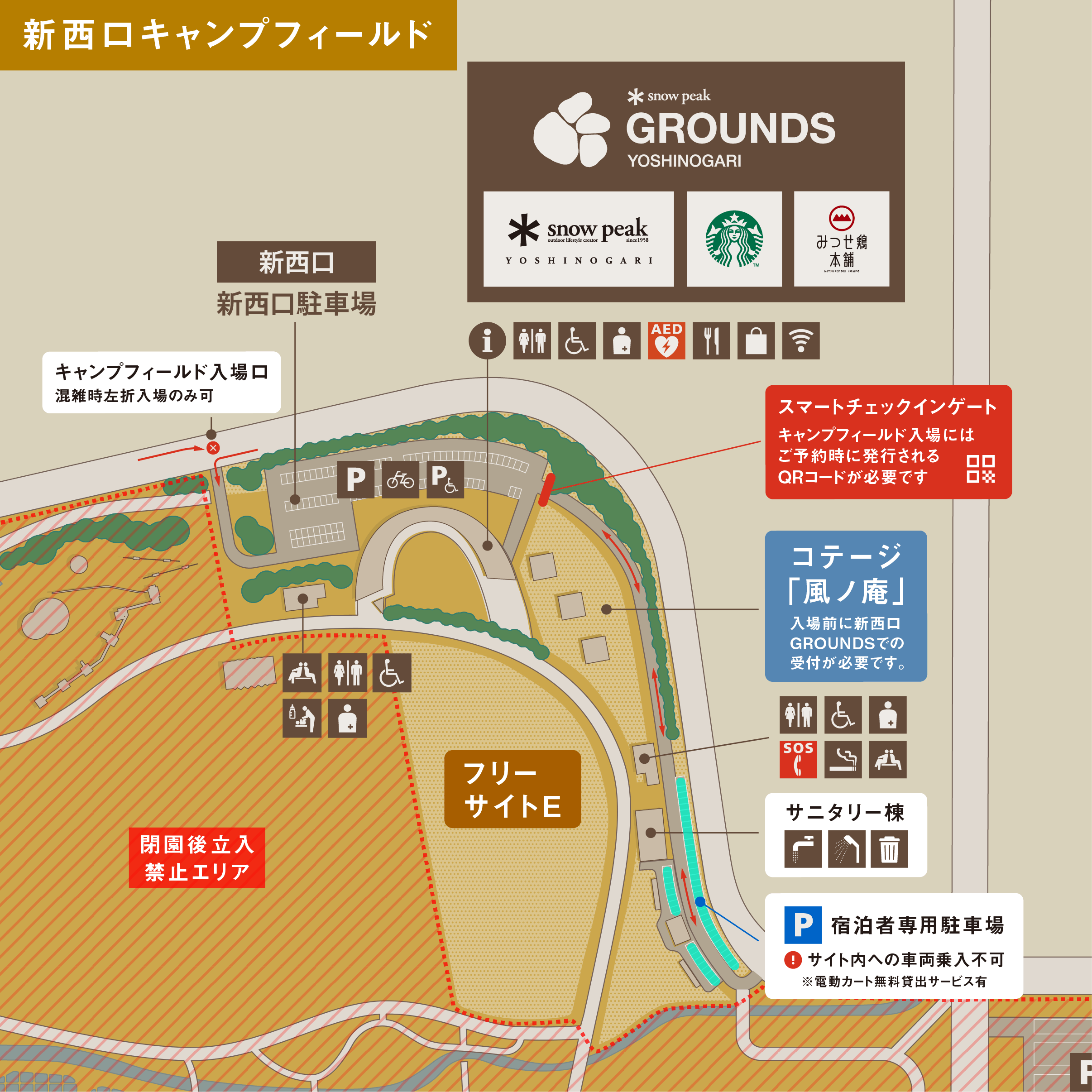 新西口キャンプフィールド