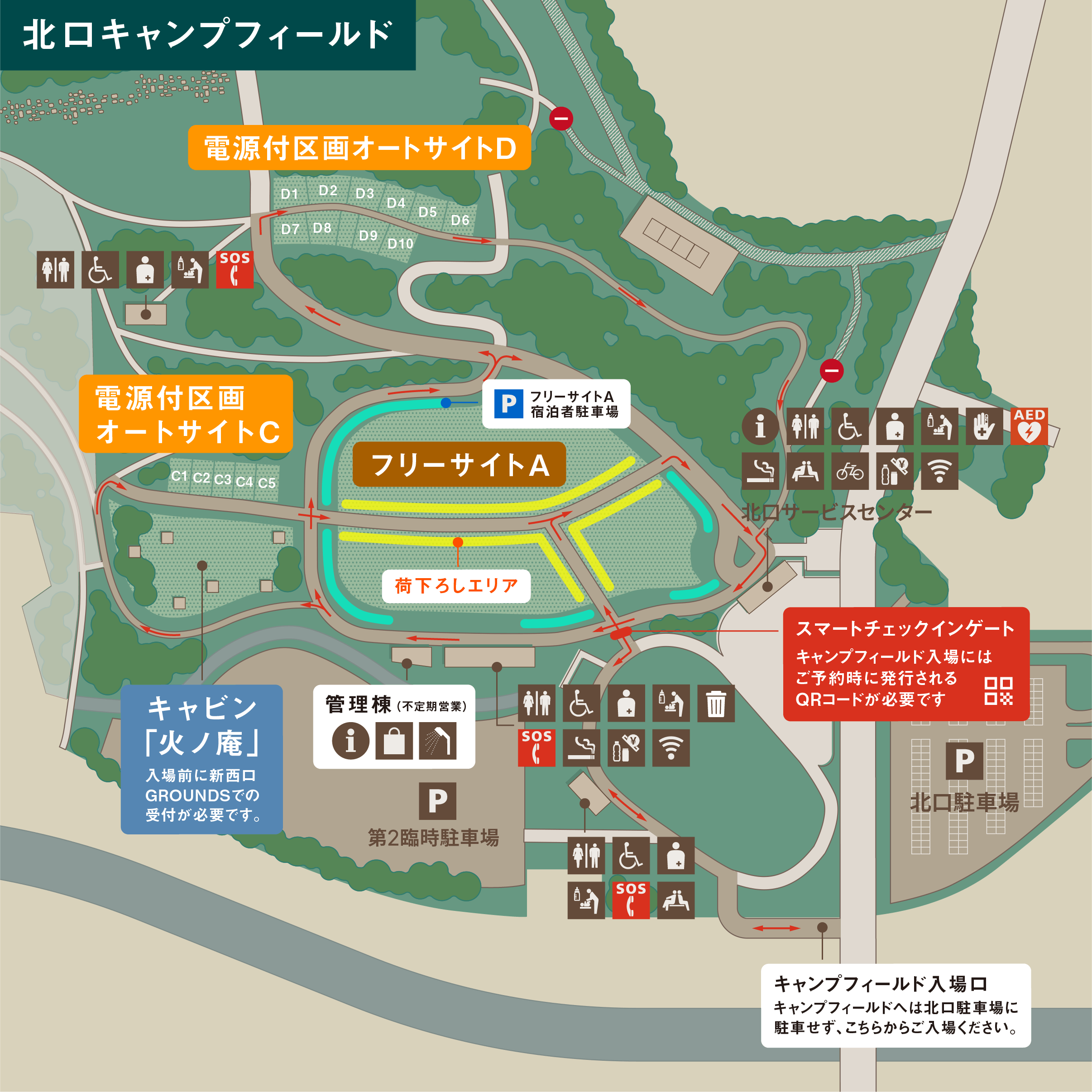 北口キャンプフィールド