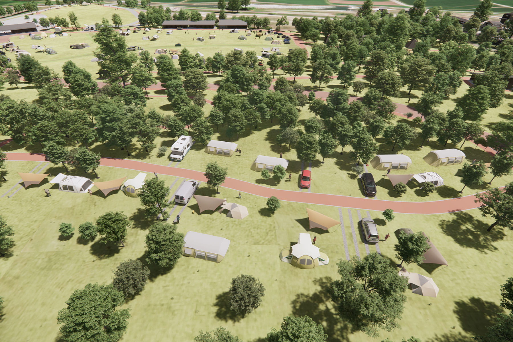 電源付区画オートサイト（D）