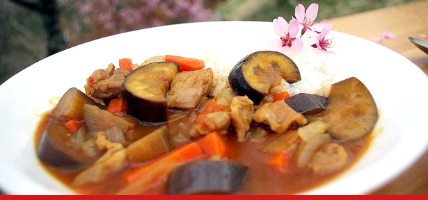 鶏肉とたっぷり野菜のお酒煮込みカレー