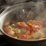 魚介のサフラン風味トマト鍋