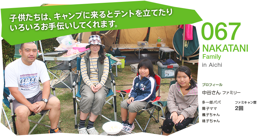 No.067 NAKATANI Family in Aichi