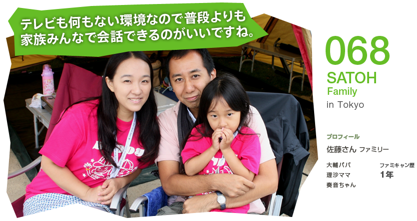 No.068 SATOH Family in Tokyo