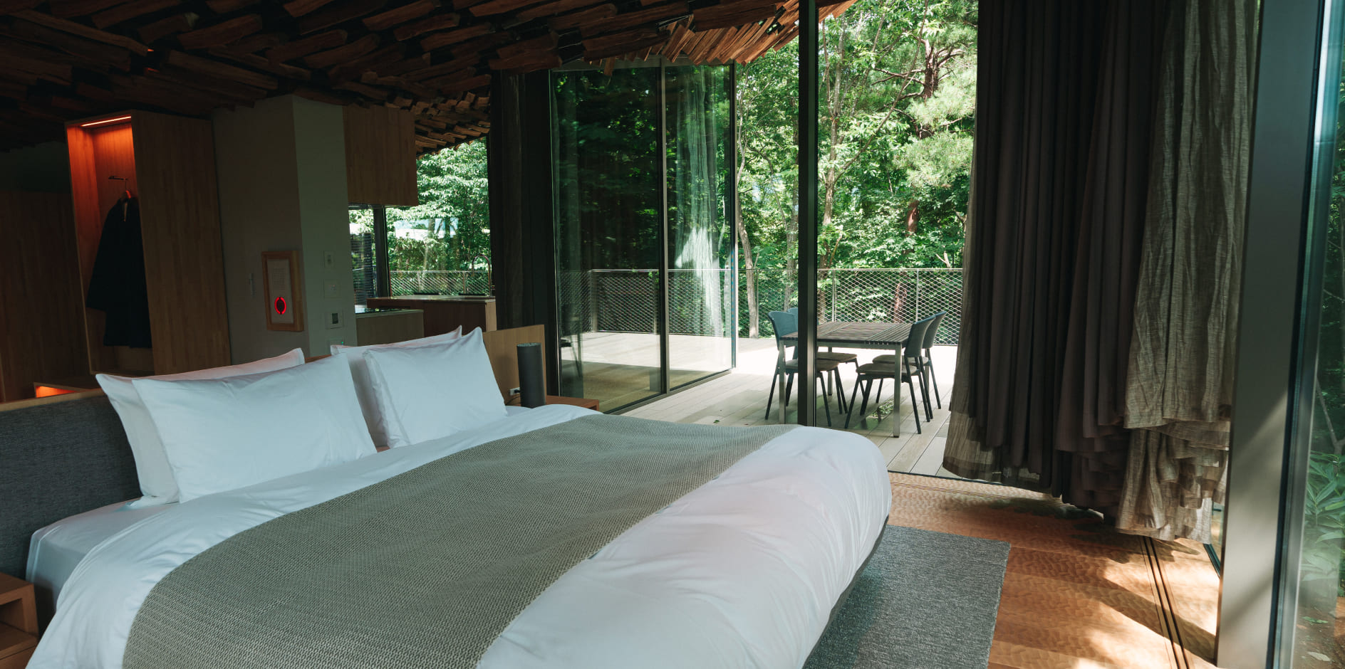 ヴィラ棟 | Snow Peak FIELD SUITE SPA HEADQUARTERS