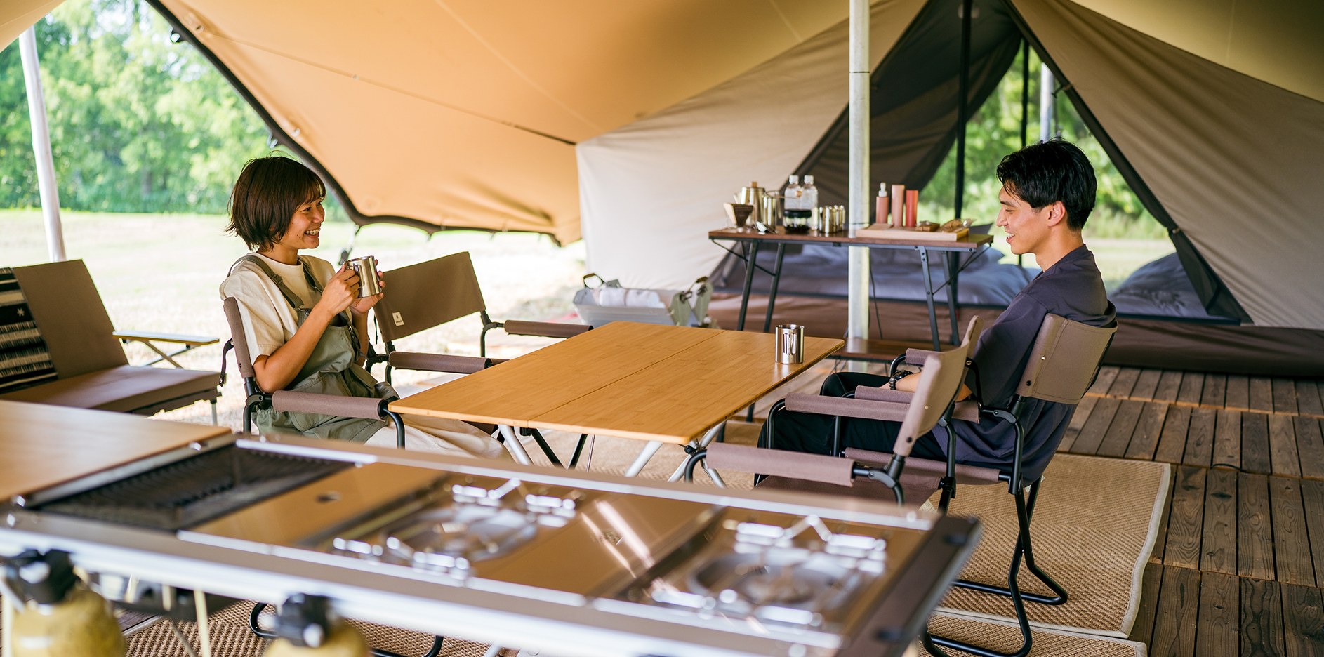 フィールドヴィラ | Snow Peak FIELD SUITE SPA HEADQUARTERS