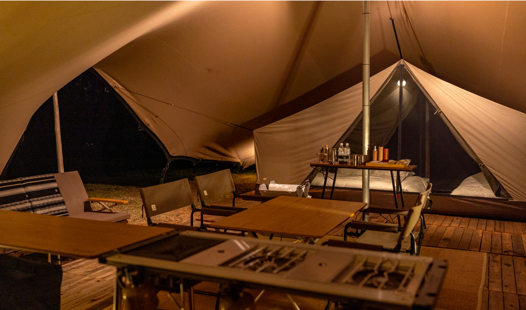 Snow Peak FIELD SUITE SPA HEADQUARTERS