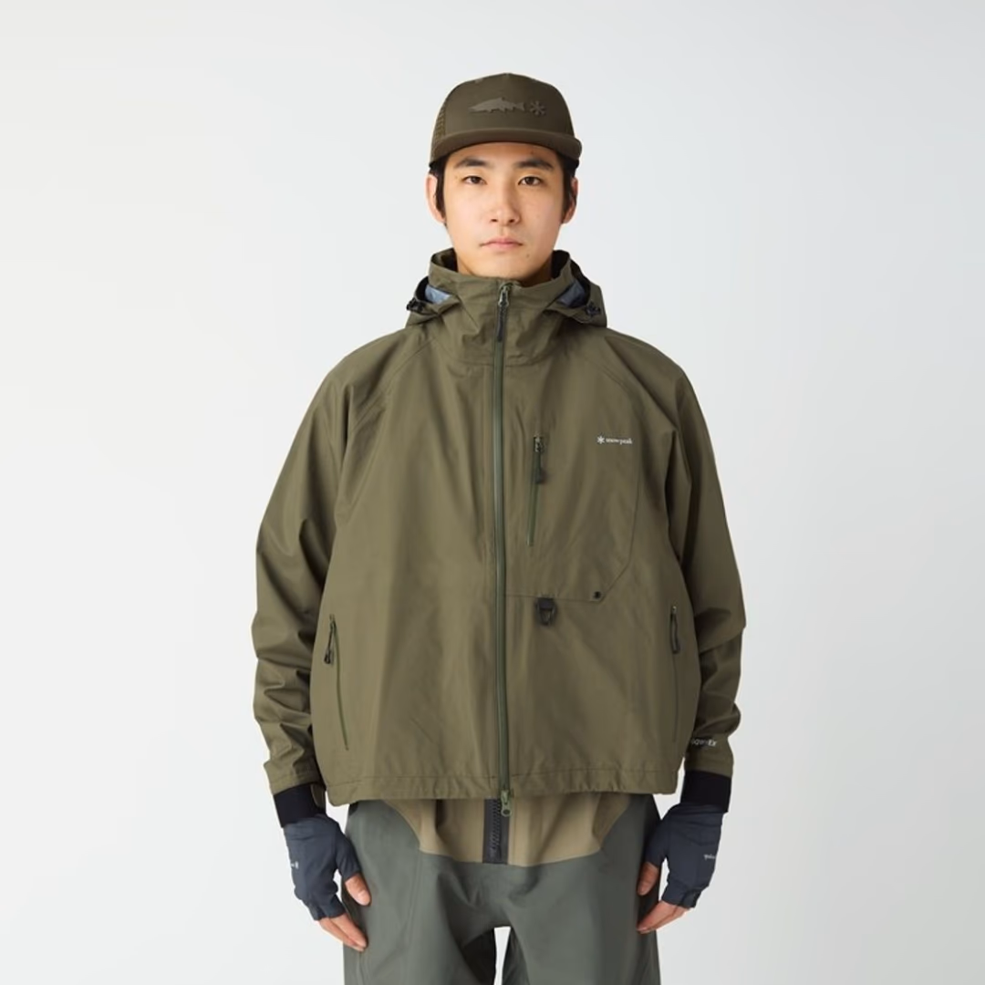 GORE-TEX Lightweight Rain Wading Jacket DARK OLIVE