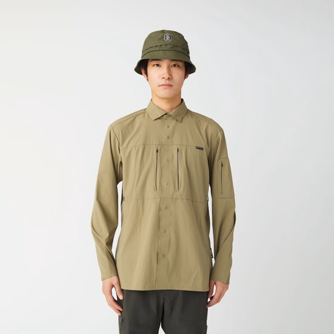 Stream Field L/S Stretch Dry Shirt LIGHT OLIVE