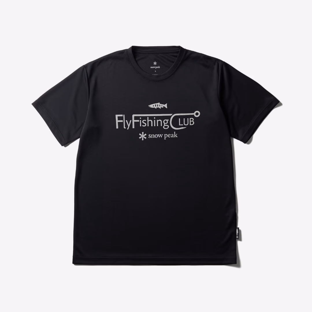 Flyfishing Club Graphic Short Sleeve T-Shirt BLACK
