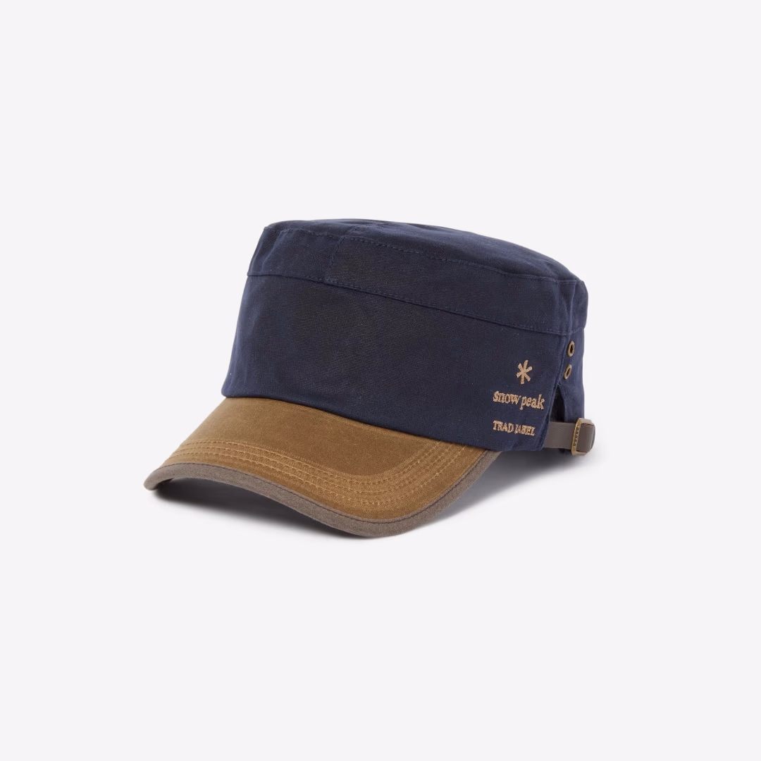 Oiled Military Cap NAVY