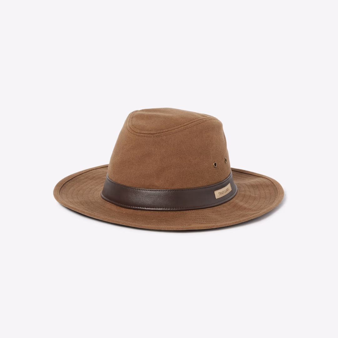 Oiled Classic Hat DARK BROWN