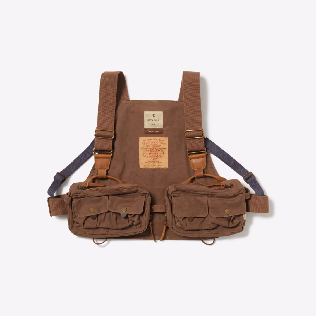 Fishing Pocket Vest BROWN