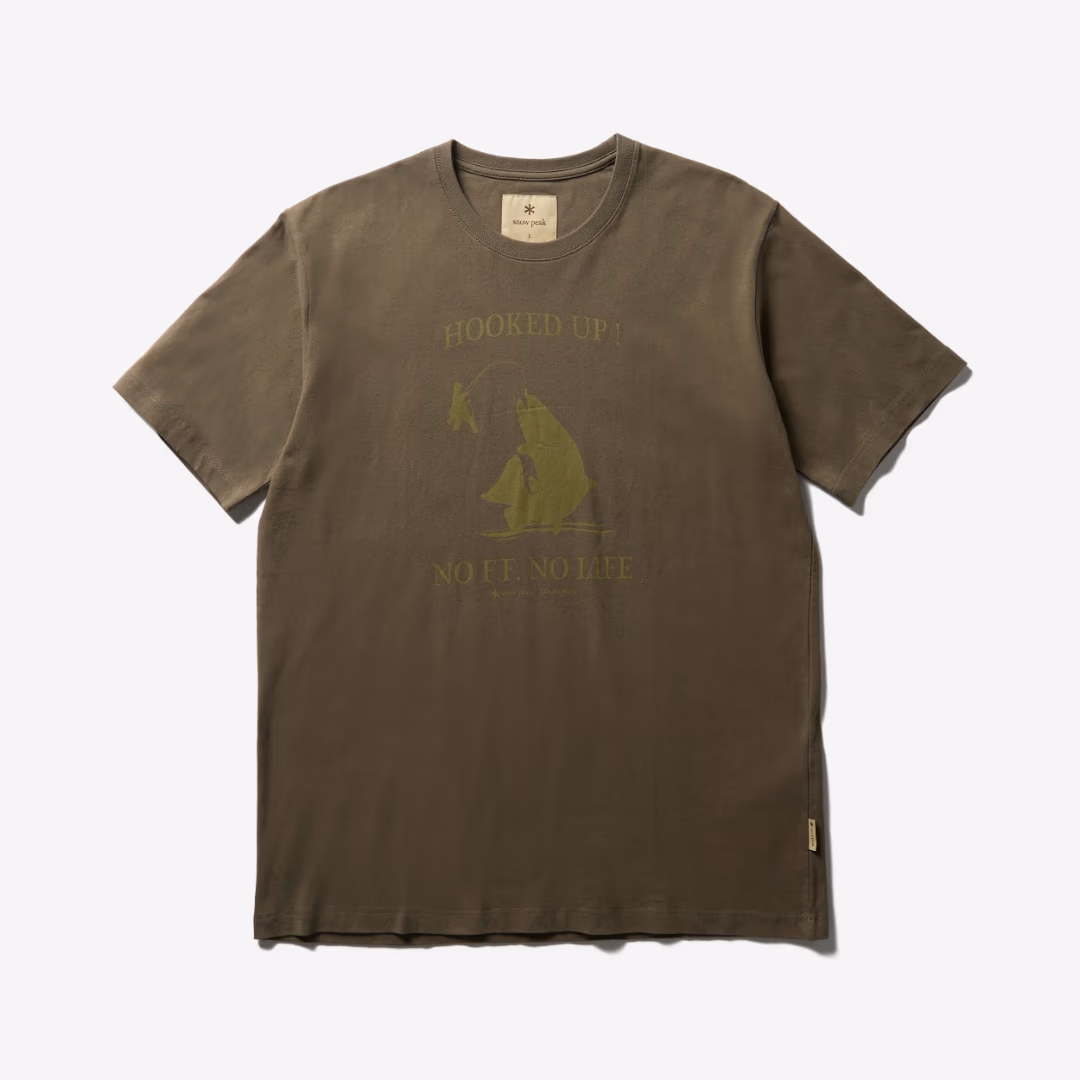 Trad Label Hooked Up Light T-Shirt OLIVE