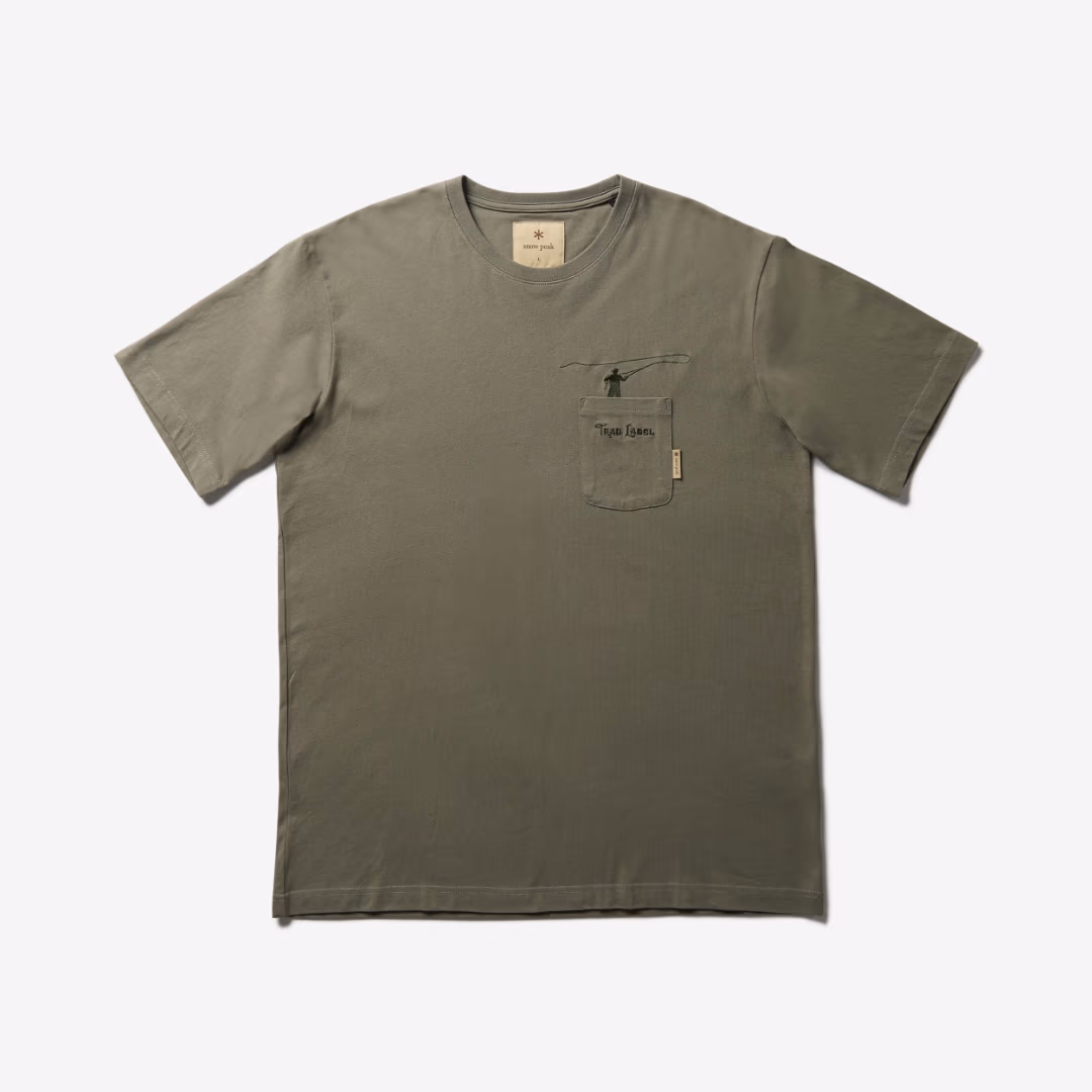 Trad Label Cast Light T-Shirt LIGHT OLIVE