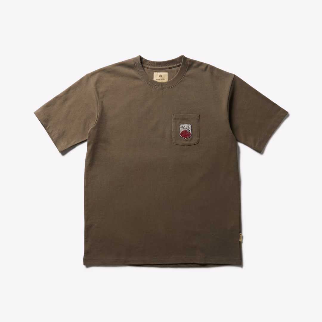 Trad Label Pocket Heavy T-Shirt OLIVE