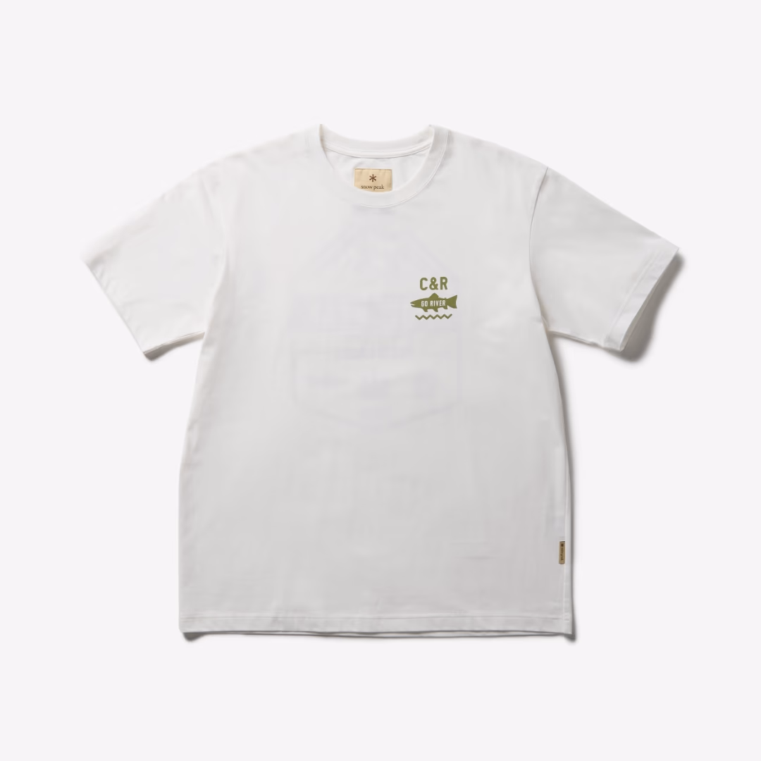 Trad Label Field Plating T-Shirt WHITE