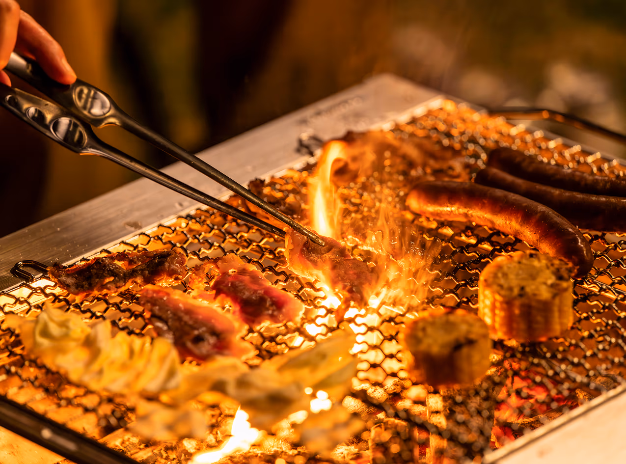 手ぶらで気軽にBBQ・キャンプ体験。