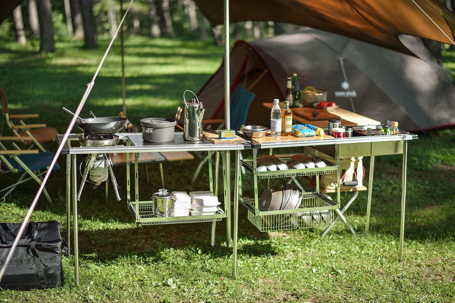 snow peak kitchen table