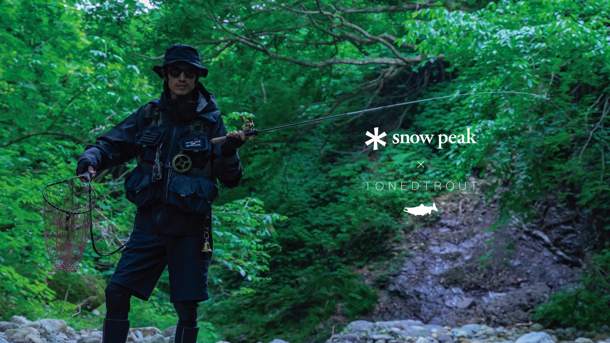 Snow Peak × TONEDTROUT コラボレーションアイテム 2月25日(金)発売 
