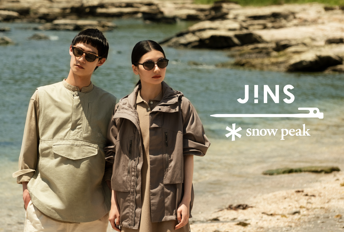 JINS × Snow Peak JINS Switch サングラス