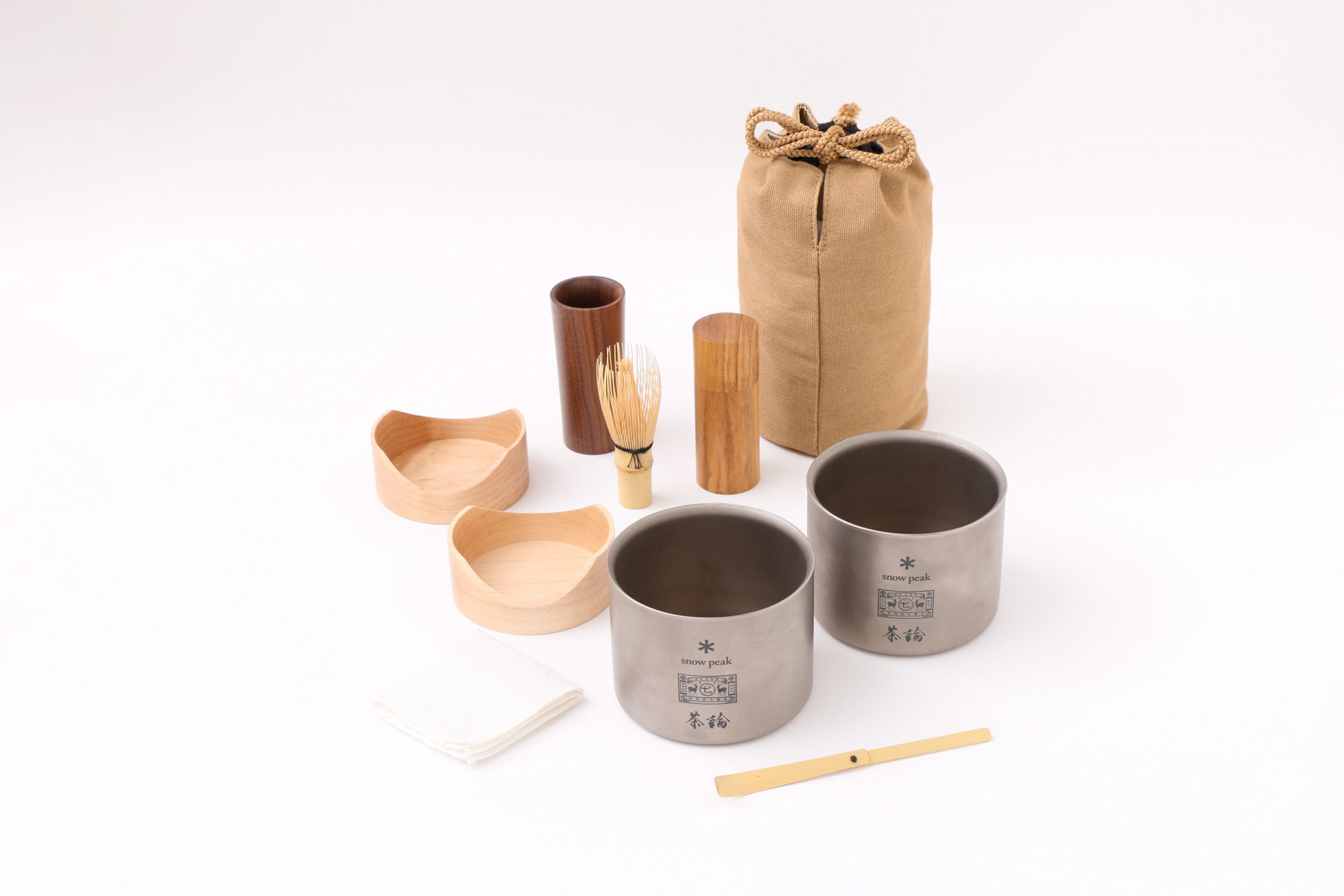 未使用 Snow 引きちぎっ Peak 中川政七商店 茶論野点セット 限定色 CS-