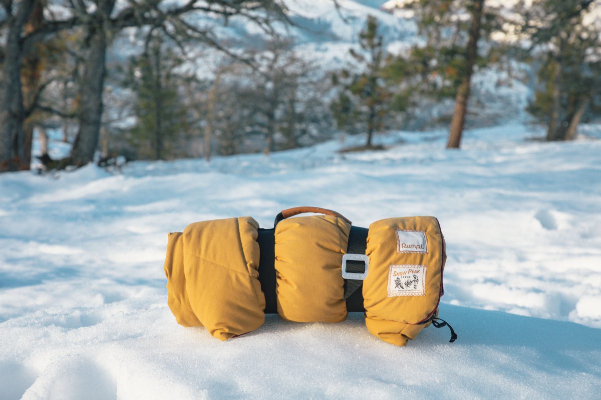 Snow Peak × Rumpl コラボレーションアイテム第2弾を2月10日（木