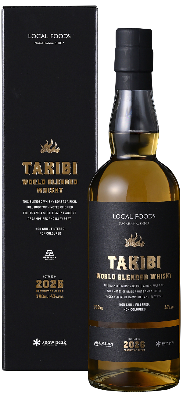 スノーピーク　TAKIBI World Blended Whisky ウイスキー WORLD BLENDED WHISKY - LOCAL FOODS NAGAHAMA, SHIGA | スノーピーク