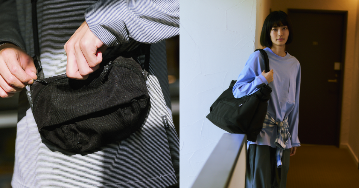 Recycled Cordura Shoulder Bag｜Urban & Outdoor Carry Goods - 2026