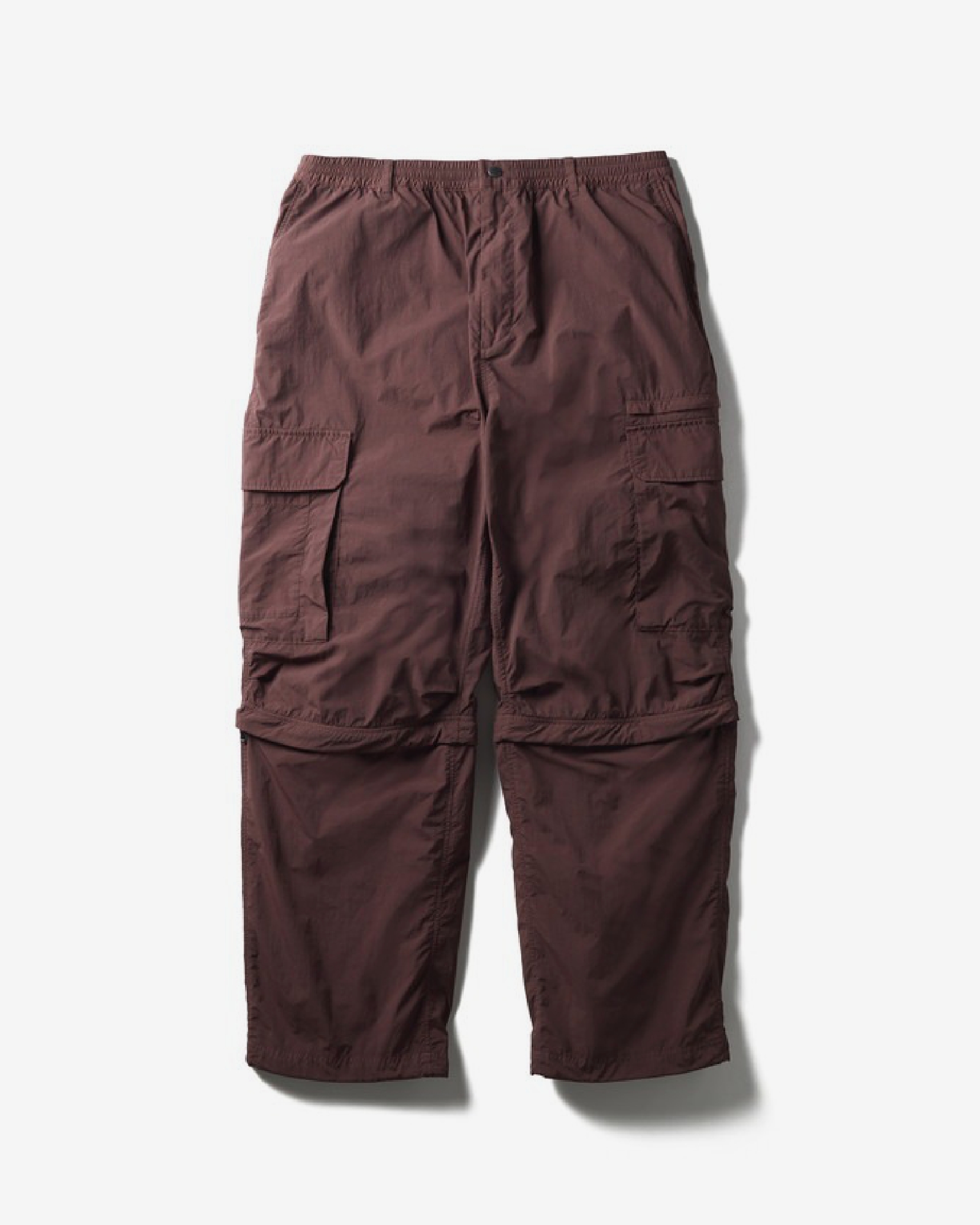 Garment Dyed Convertible Pants BROWN