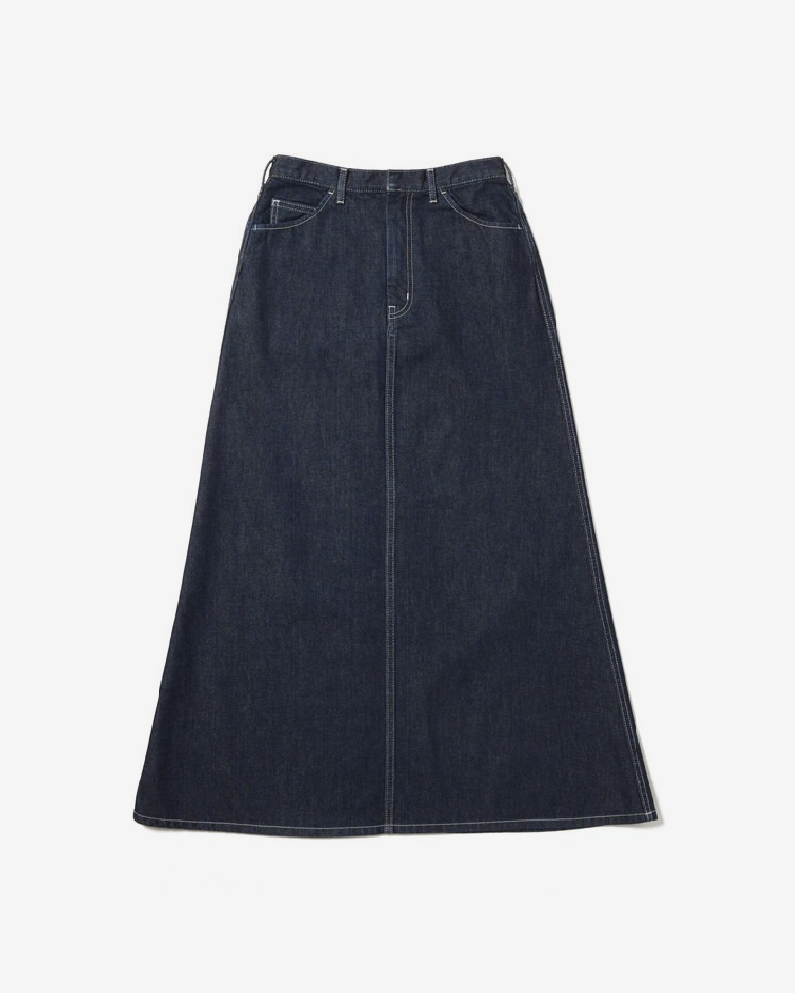 TAKIBI Denim Skirt INDIGO