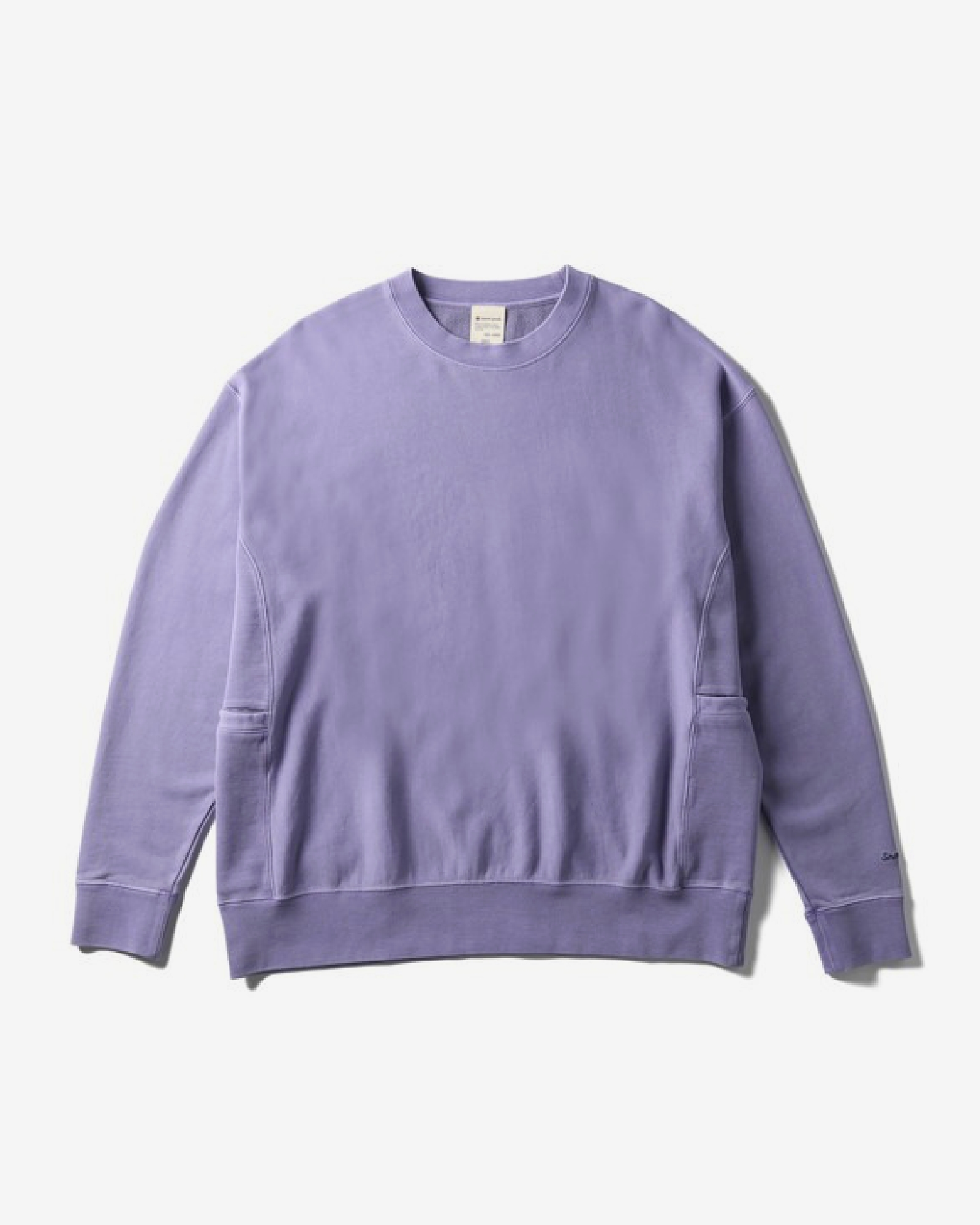 Garment Dyed Pullover PURPLE