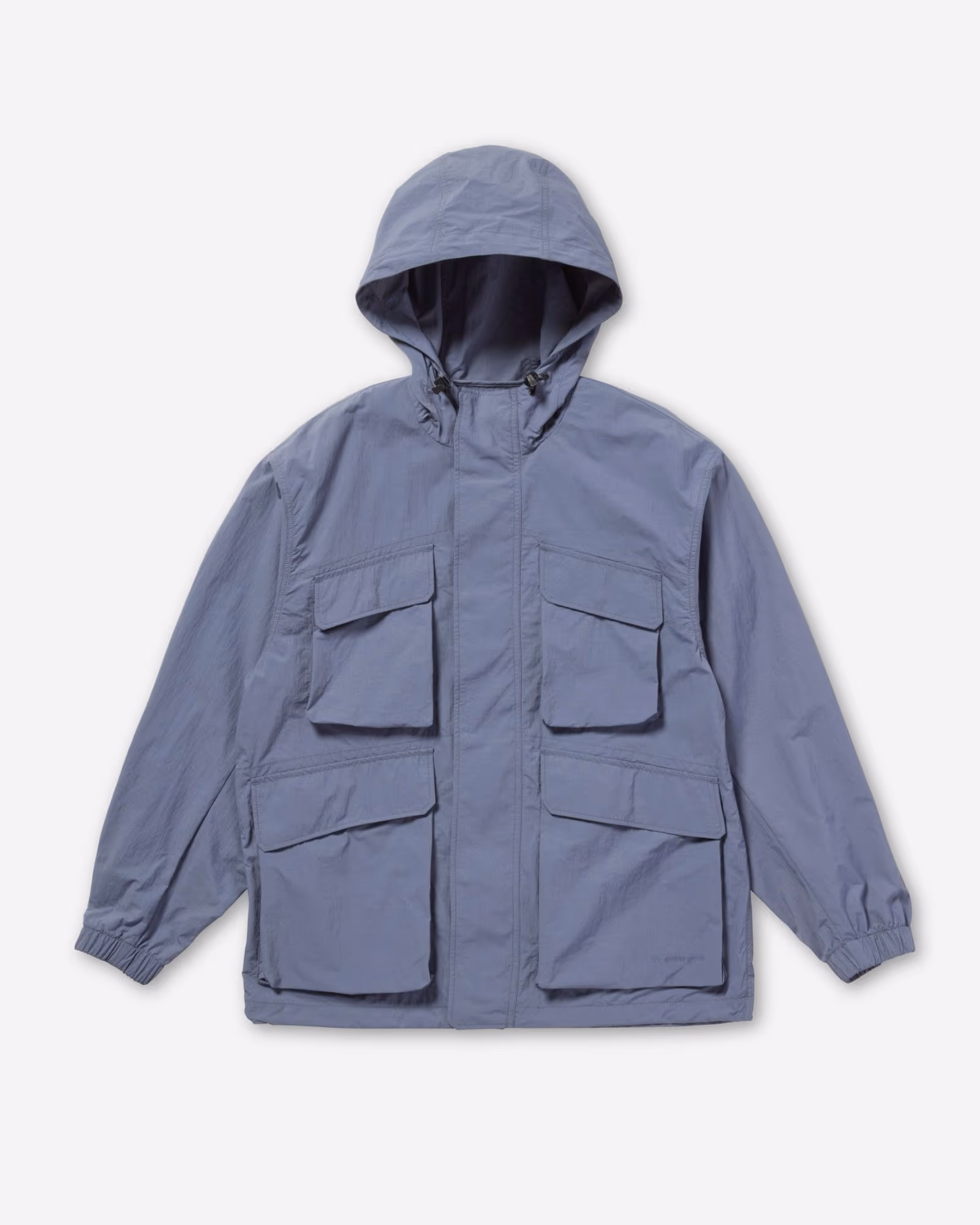 Nylon Double Rip Jacket LIGHT BLUE