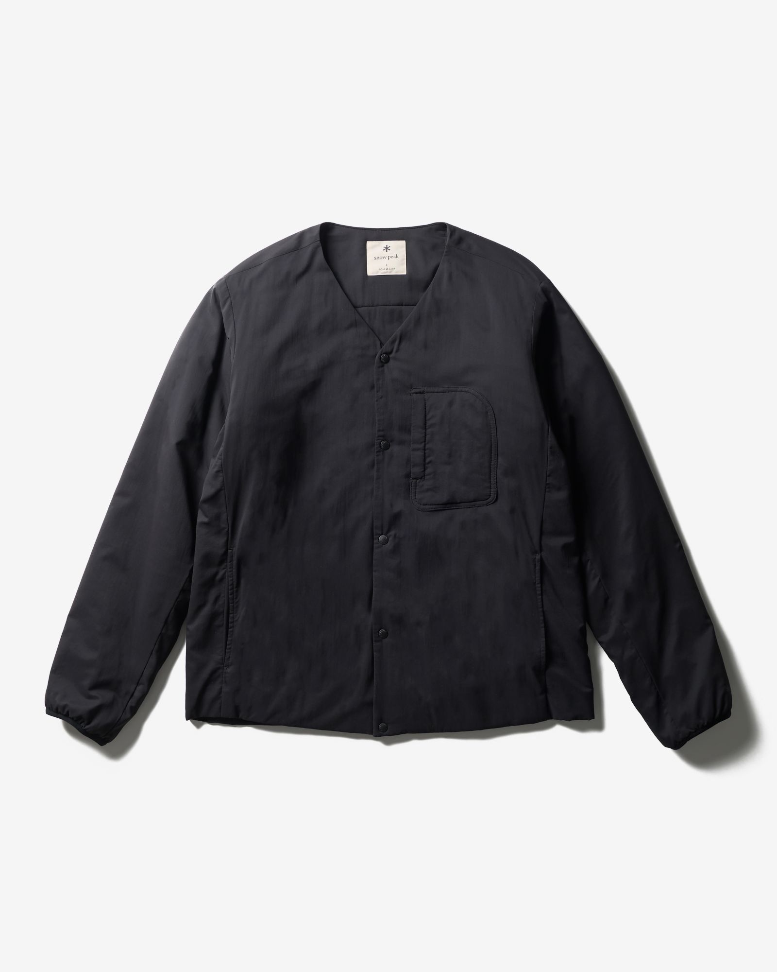 Flexible Insulated Cardigan BLACK