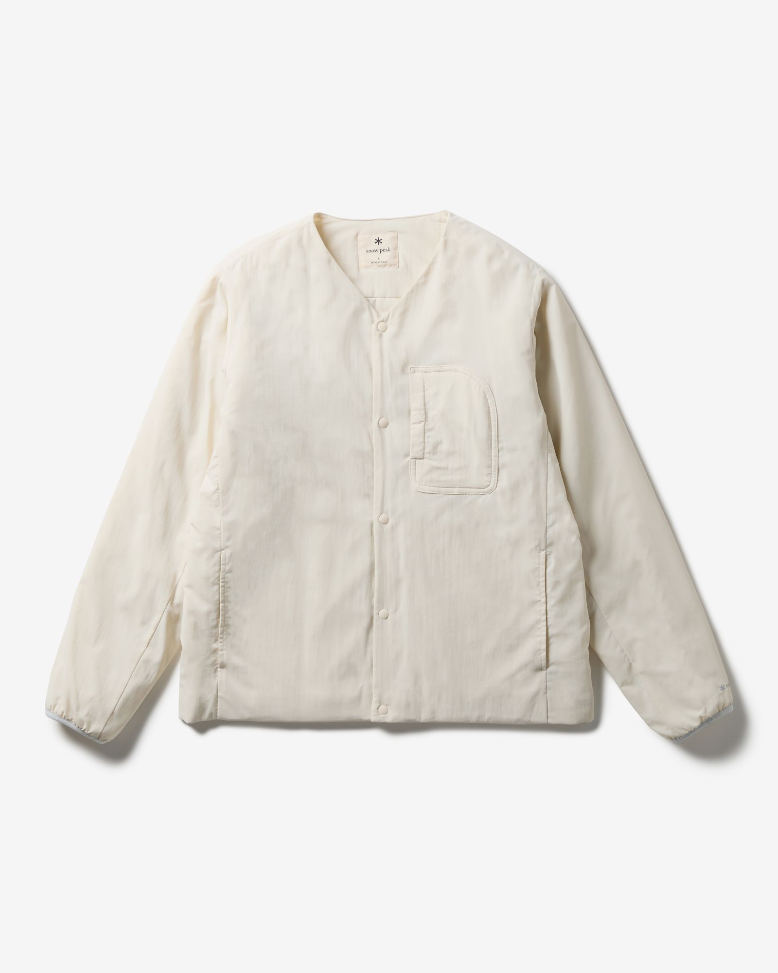 Flexible Insulated Cardigan ECRU