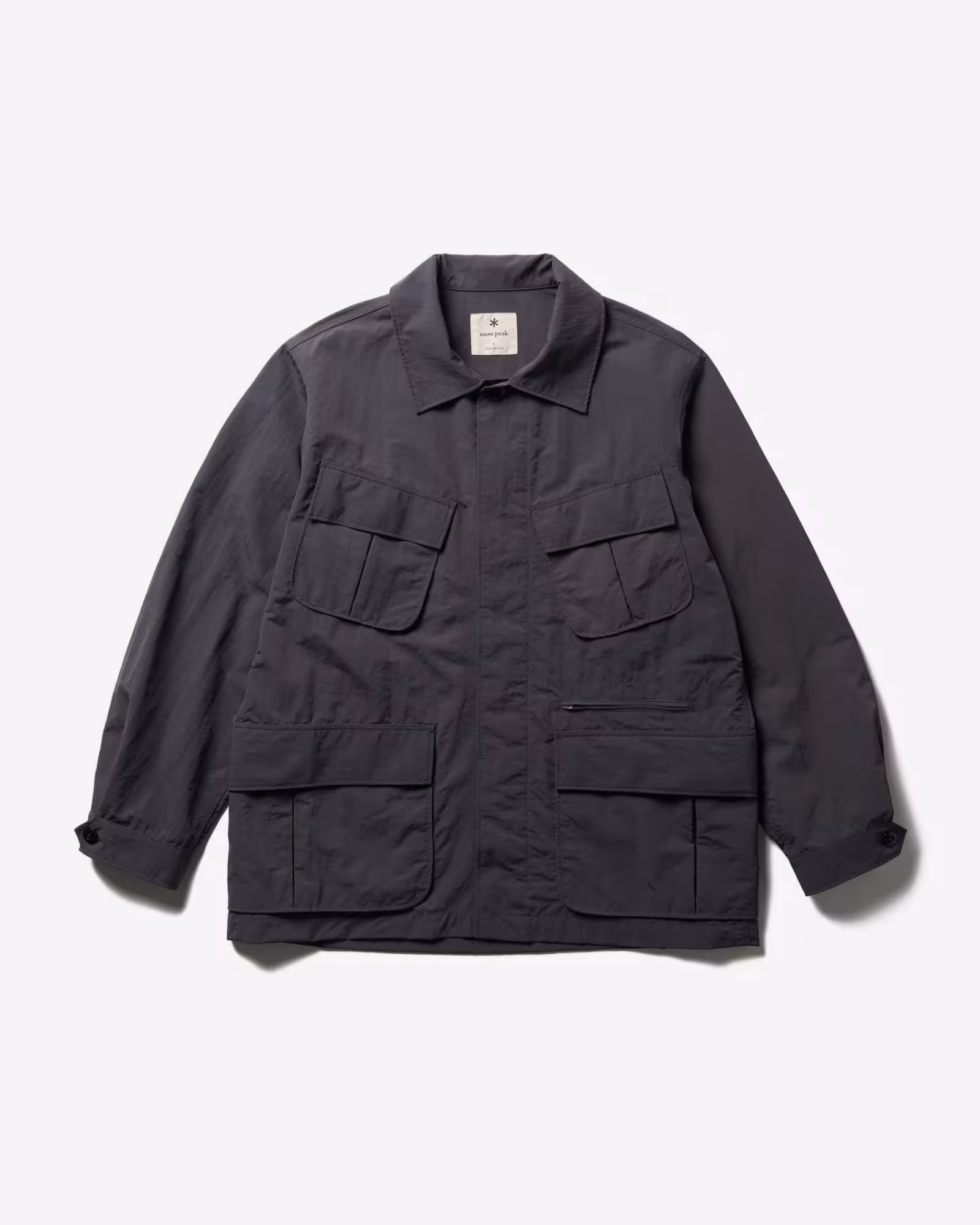 Nylon Washer Jacket CHARCOAL