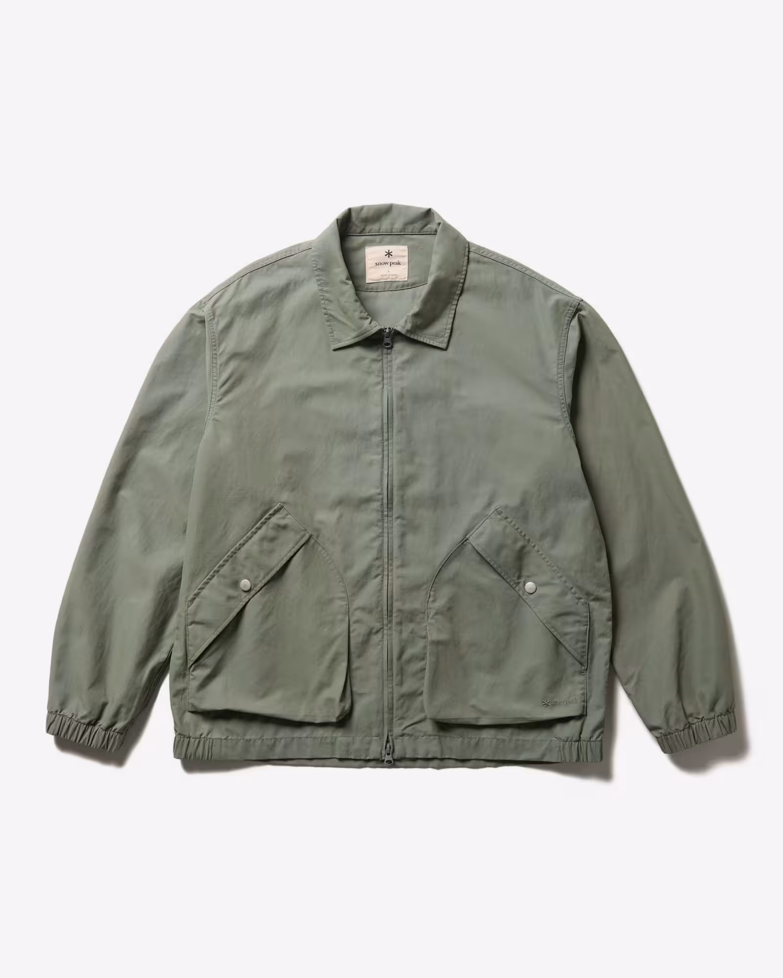 Light Dobby Cloth Harrington Jacket FOLIAGE