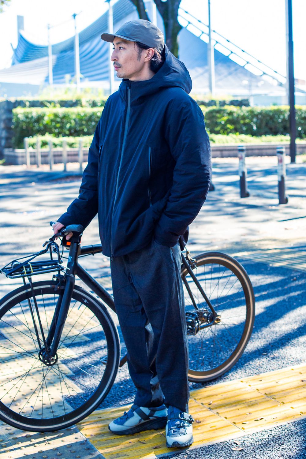 snow peak Stretch 2L Warm Jacket Black | ～ c o u j i ～ powered by BASE