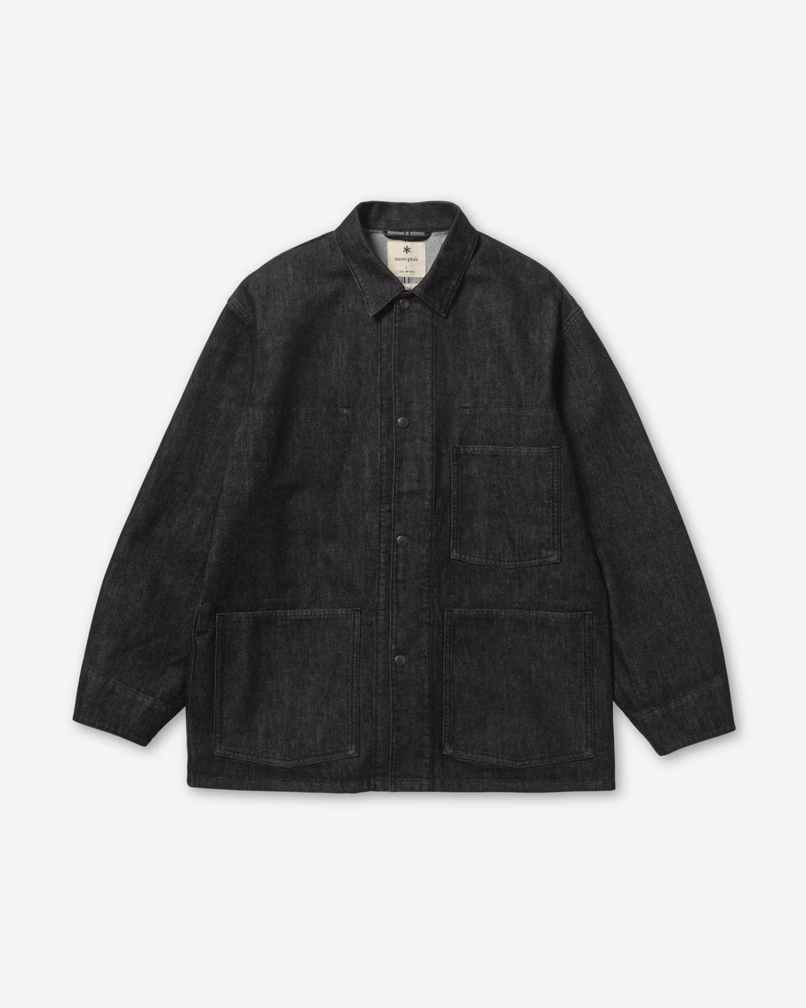 TAKIBI Denim Jacket BLACK