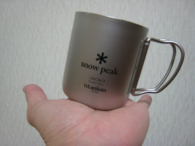snow peak club:チタンダブルマグ300mlフォールディングハンドル
