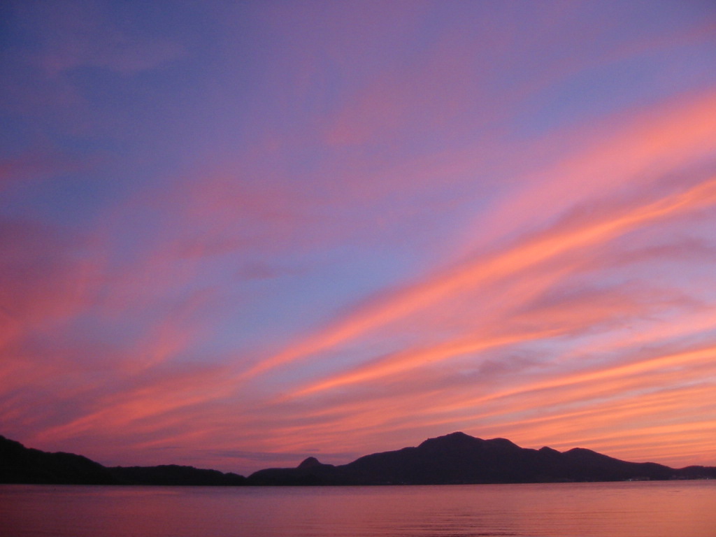 Snow Peak Club 洞爺湖の夕日