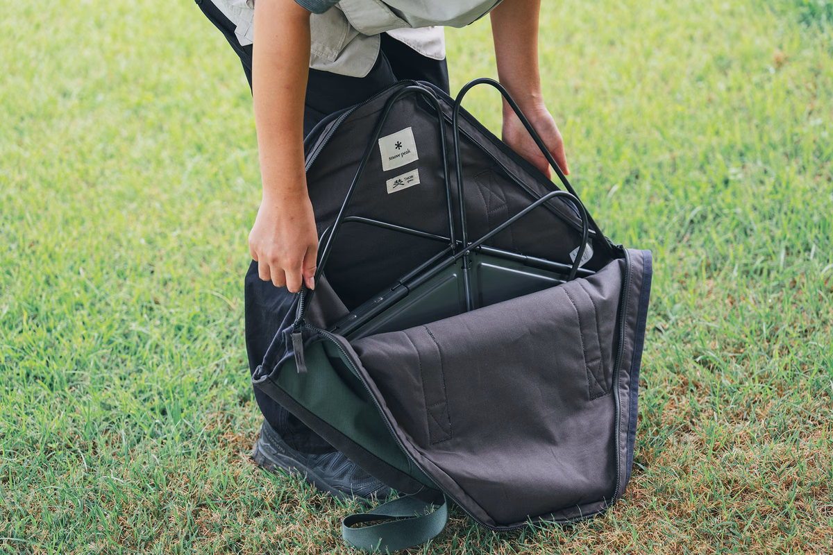 TAKIBI Utility Carry Bag 使用シーン2