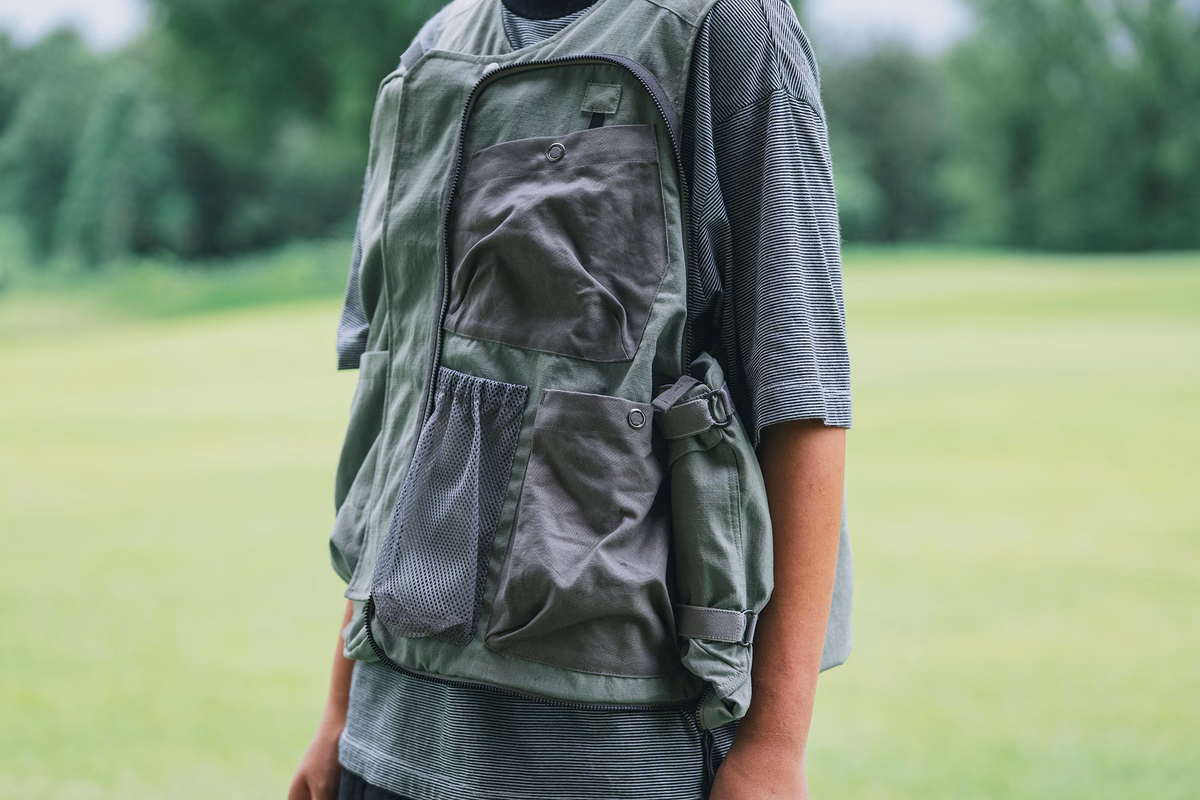 TAKIBI Storage Vest 使用シーン2